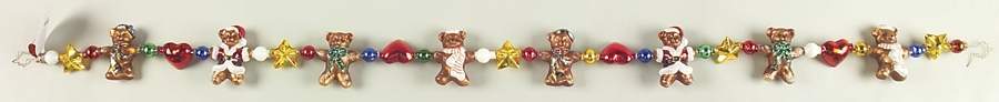 Garlands Teddy-Go-Round Garland - No Box by Christopher Radko-1