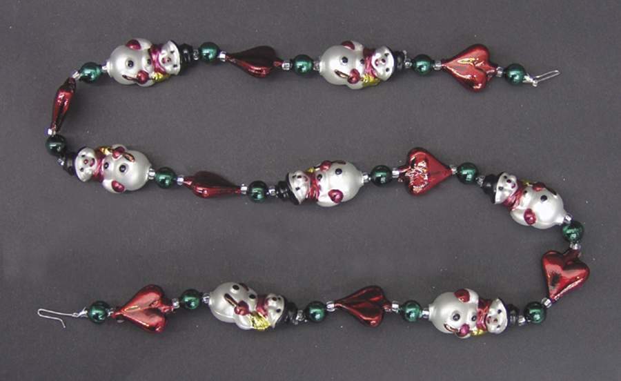 Garlands Snow Heart Garland - No Box by Christopher Radko-1