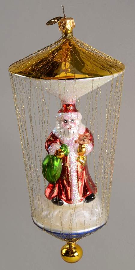 15th Anniversary Collection Ballooning Santa - No Box by Christopher Radko-1