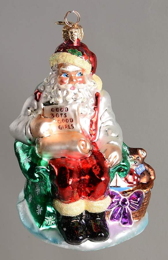 Longaberger Exclusives Santa Claus - With Box by Christopher Radko-1