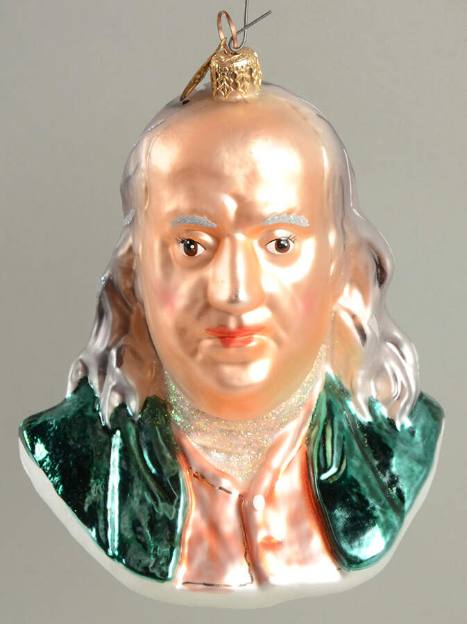 Patriots Series Benjamin Franklin - No Box by Christopher Radko-1