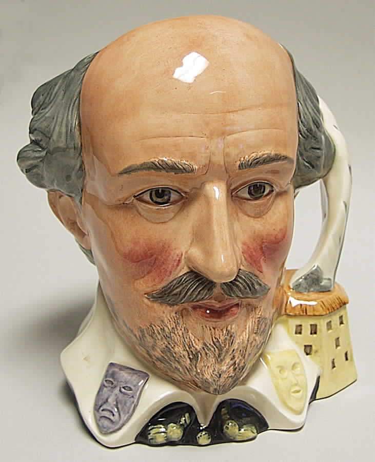 Shakespearean Collection William Shakespeare-Style One - Boxed by Royal Doulton-1