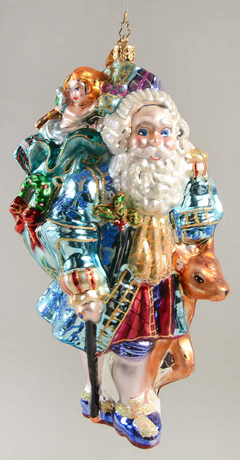 Santa Through the Centuries Versailles Minuet France 17th Century - Boxed by Christopher Radko-1