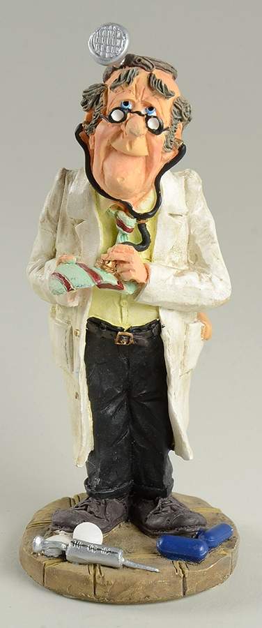 Doug Harris Figurines Doctors In - No Box by Russ Berrie-1