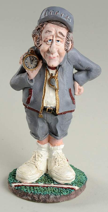 Doug Harris Figurines The Finish Line - No Box by Russ Berrie-1
