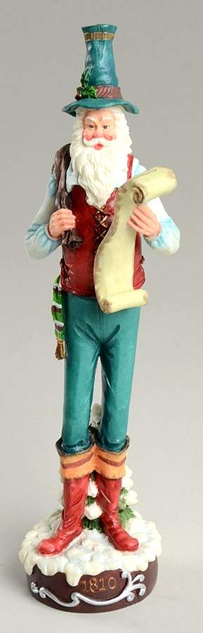 Santa Through the Decades 1810 Pencil Santa  - With Box by Roman-1
