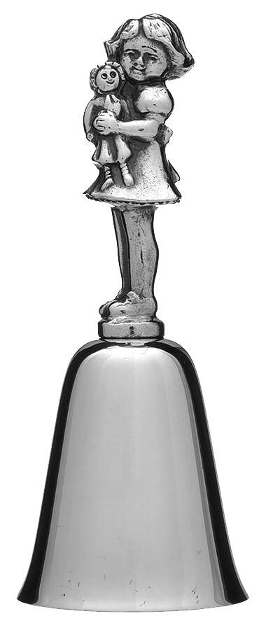 Mother's Day Bell Girl With Doll - Boxed by Reed & Barton-1