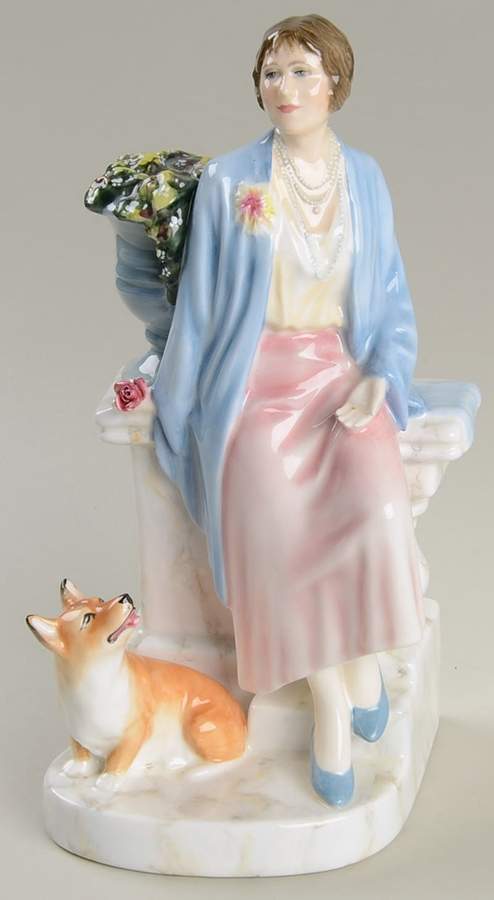 Royalty Queen Mother As Duchess Of York - Boxed by Royal Doulton-1