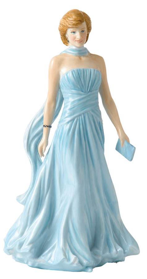 Royalty The People's Princess-Diana - No Box by Royal Doulton-1