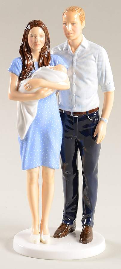 Royalty Prince George A Royal Birth - Boxed by Royal Doulton-1
