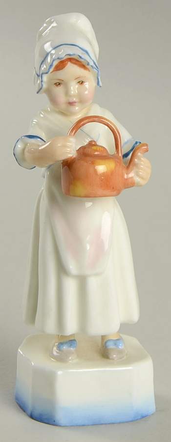 Worcester Children Mother's Helper (Polly Kettle) - Boxed by Royal Worcester-1