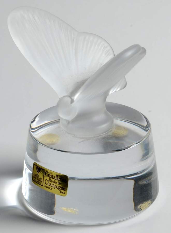 Figurines & Paperweights Butterfly-Frosted - No Box by Royales de Champagne-1