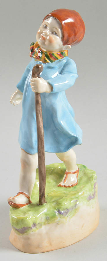 Freda Doughty Children Smiling Through - No Box by Royal Worcester-1