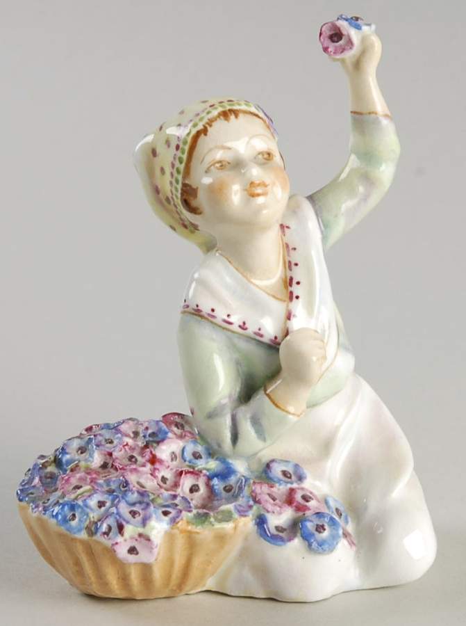 Freda Doughty Children Flower Girl - No Box by Royal Worcester-1