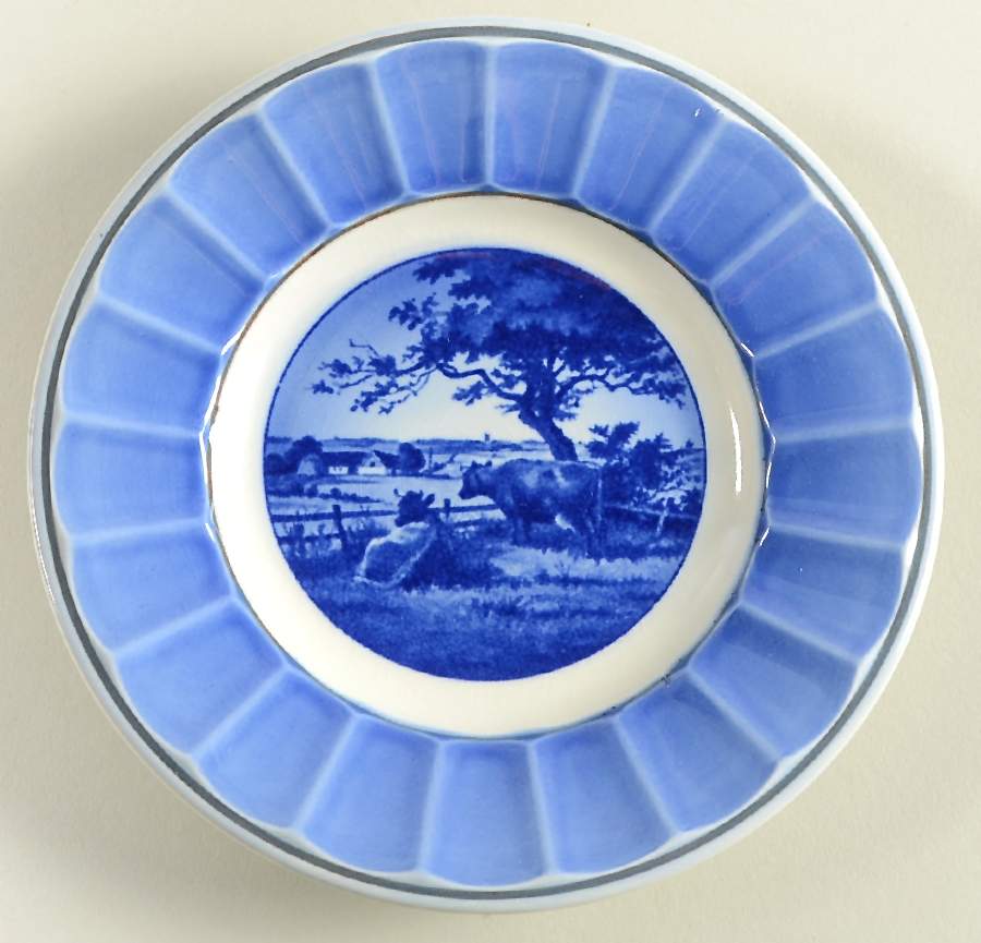 Danish Scenes - Plates Danisha Landscape - No Box by Royal Copenhagen-1