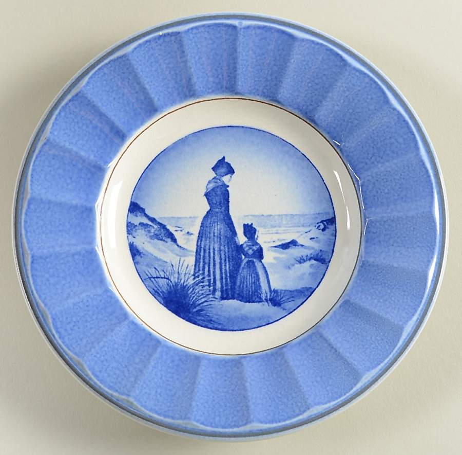 Danish Scenes - Plates Island Of Fano - No Box by Royal Copenhagen-1