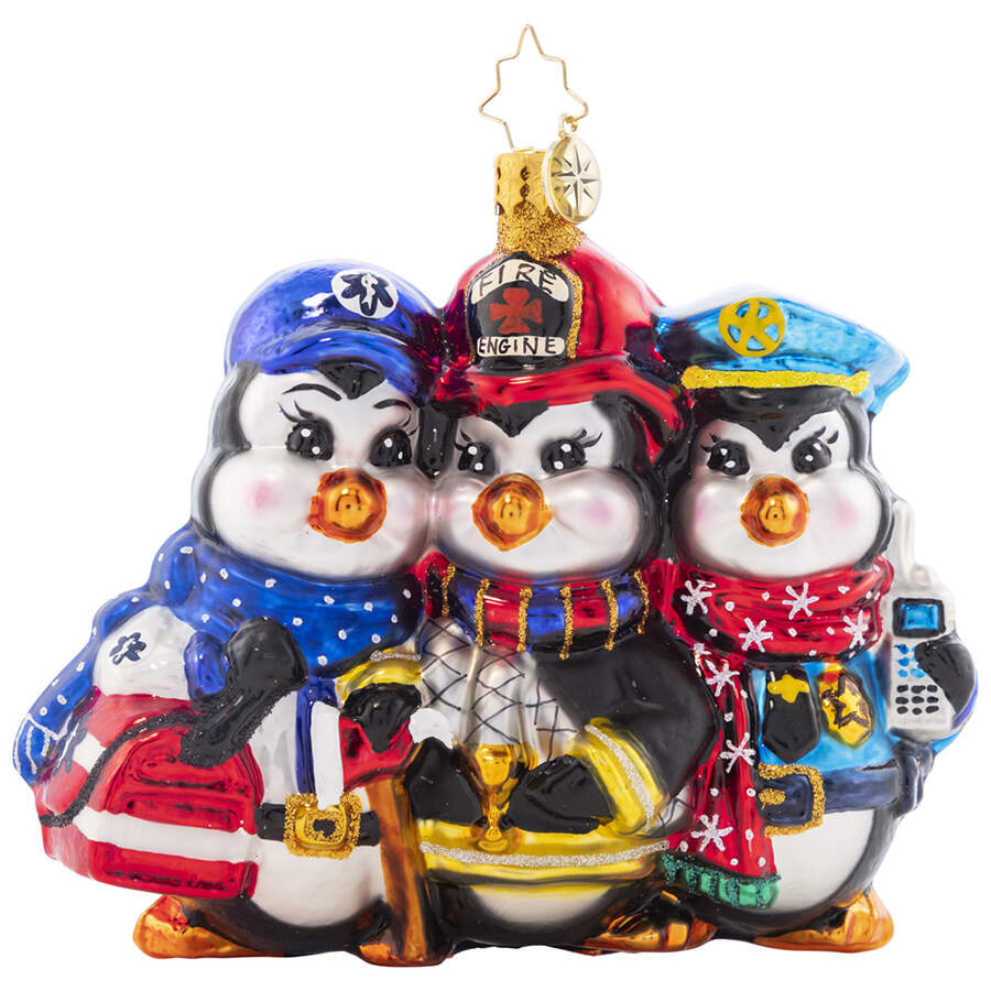 First Responders Charity 2023-Holiday Heroes - No Box by Christopher Radko-1