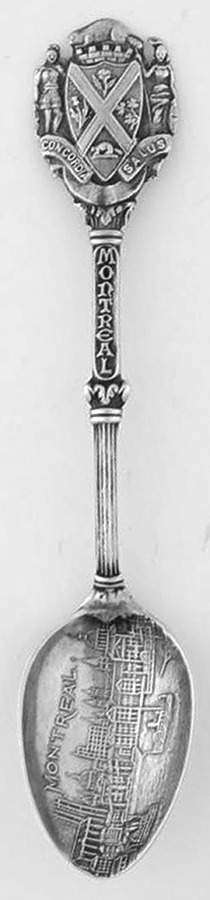 Souvenir Canada Spoons Montreal - No Box by Roden Brothers Ltd.-1