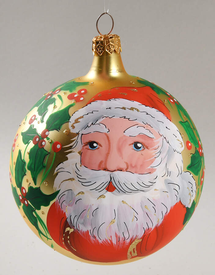 Balls Holly Jolly - No Box by Christopher Radko-1