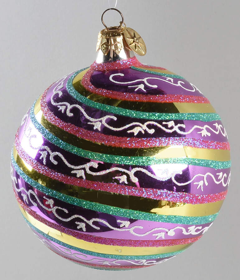 Balls Ivy Swirl - No Box by Christopher Radko-1