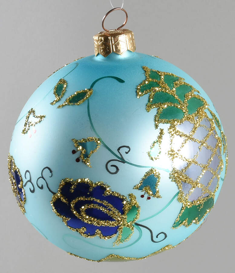 Balls Southern Colonial-Blue - No Box by Christopher Radko-1
