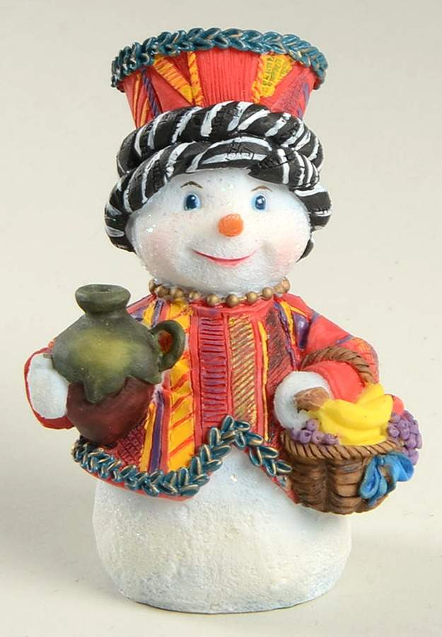 Snowman of the World African American - No Box by Roman-1