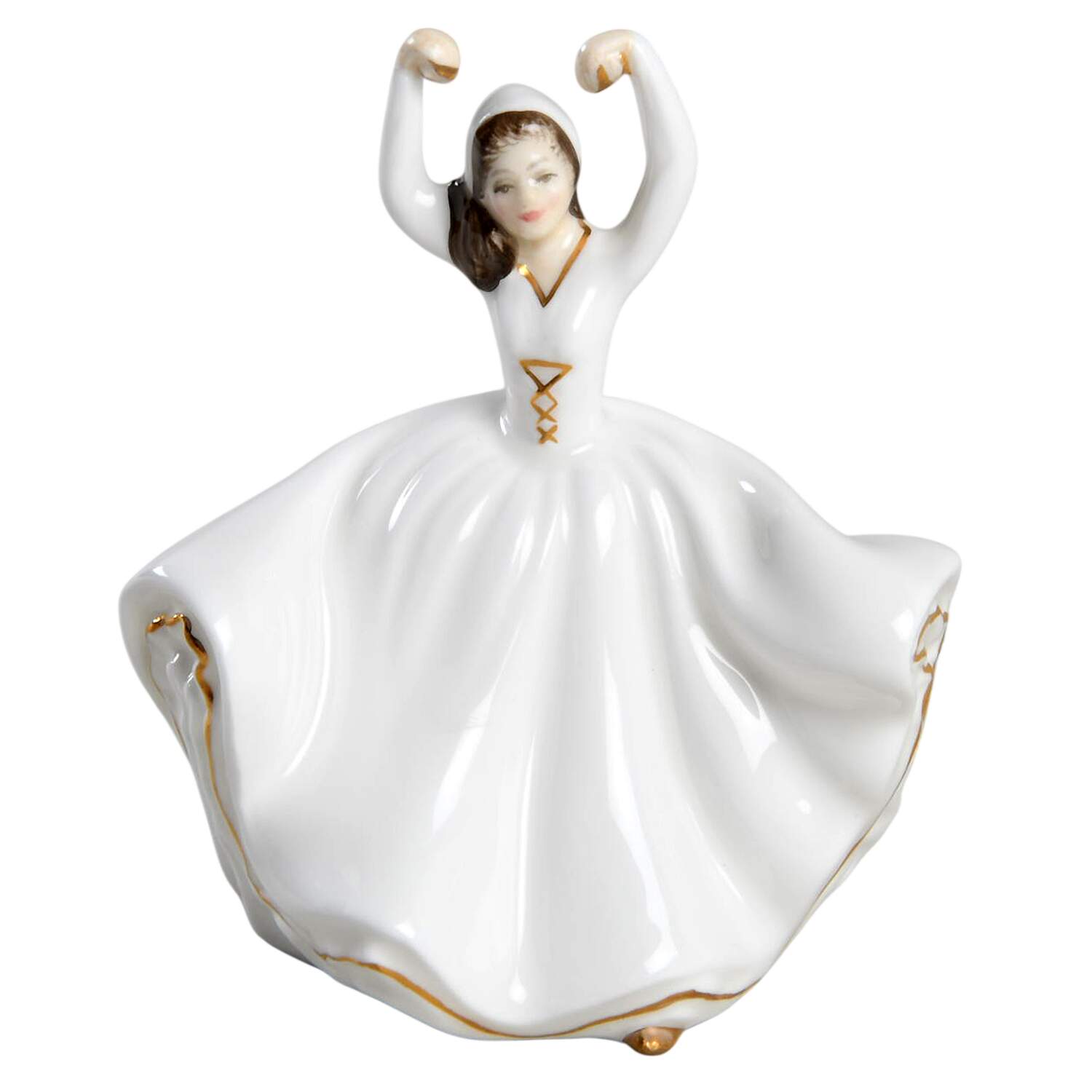 Miniature Ladies - Hn Series Karen - No Box by Royal Doulton-1