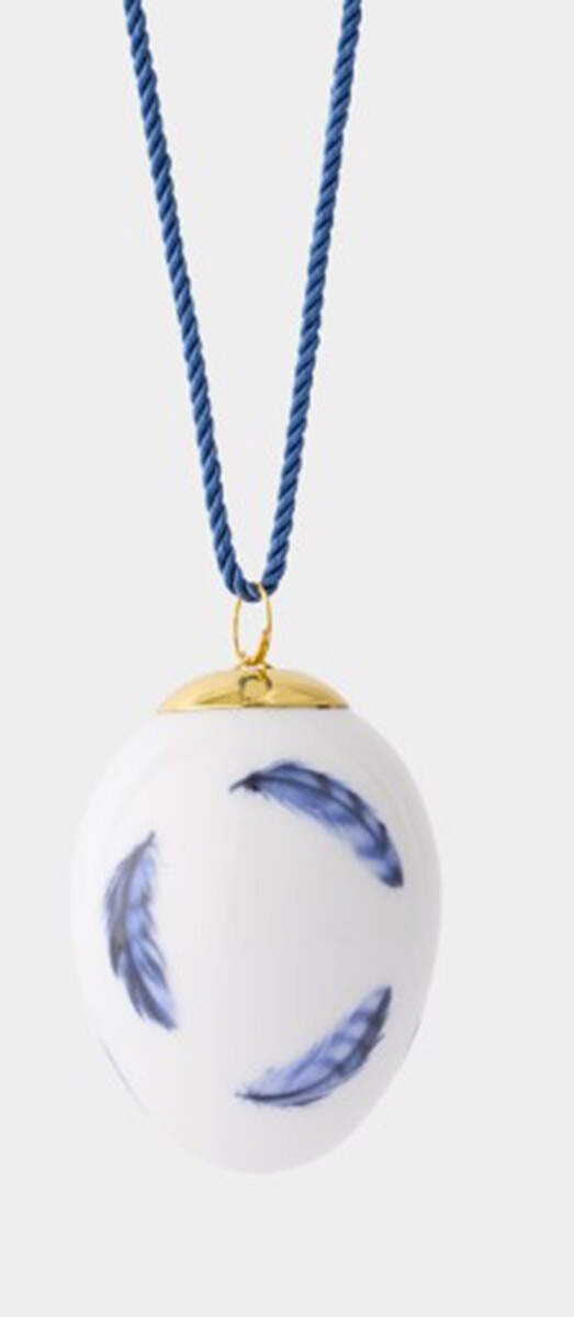 Annual Easter Eggs Eurasian Jay #2 - Boxed by Royal Copenhagen-1