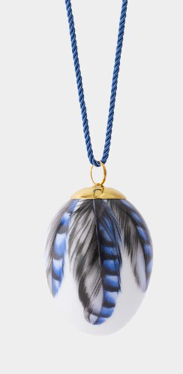 Annual Easter Eggs Eurasian Jay #1 - Boxed by Royal Copenhagen-1