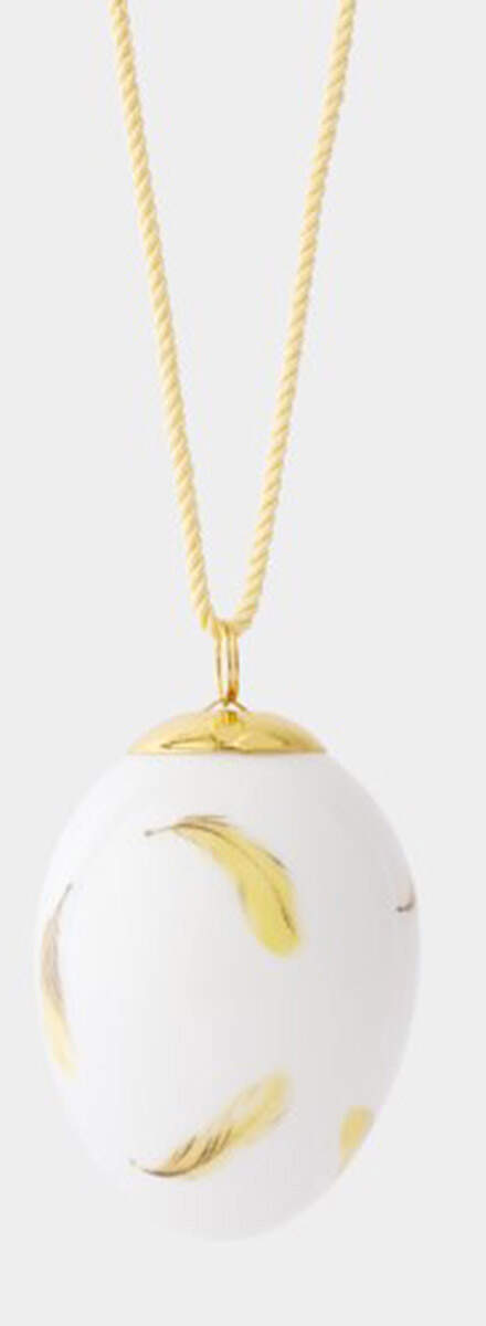 Annual Easter Eggs Oriole Feathers #2 - Boxed by Royal Copenhagen-1