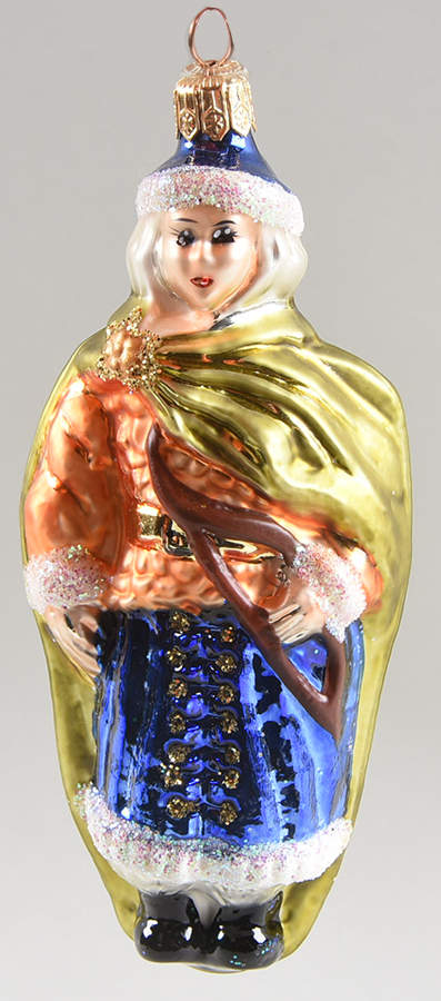 Russian Rhapsody King Valdimir-Green Cape - No Box by Christopher Radko-1