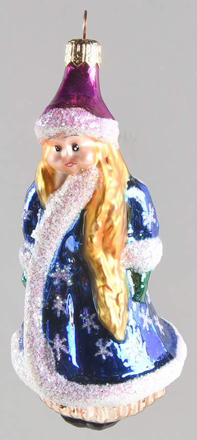 Russian Rhapsody Elena-Blue Coat - No Box by Christopher Radko-1