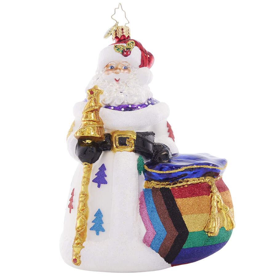 LGBTQIA+ Awareness 2023-Pride Of Christmas - No Box by Christopher Radko-1
