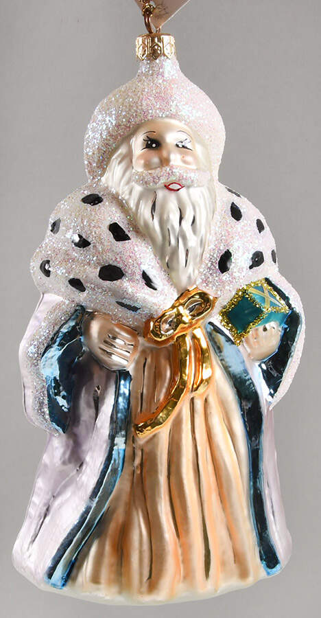 Santas Winter Dream-Purple - No Box by Christopher Radko-1