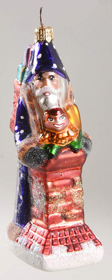 Santas Chimney Sweets - No Box by Christopher Radko-1