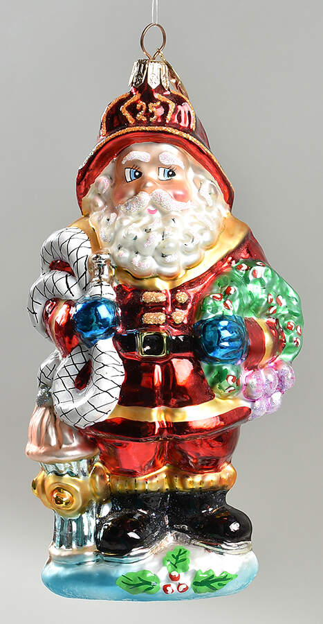 Santa-Professions Red Hot Santa - No Box by Christopher Radko-1