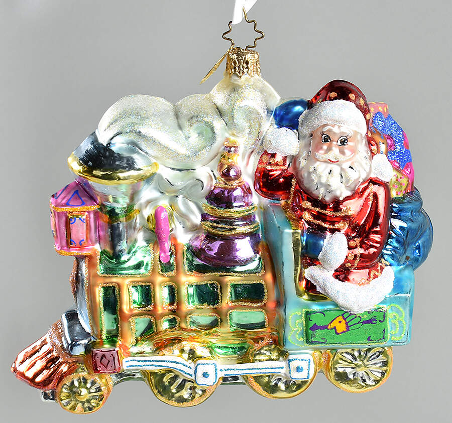 Santa's Transportation Express Toyfare - No Box by Christopher Radko-1
