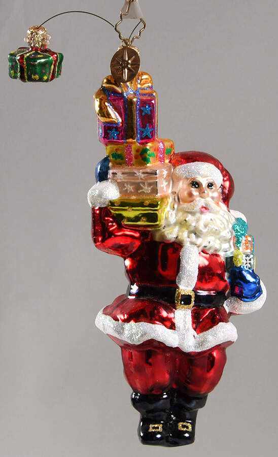 Santas Lotsa Loot - Nb743, No Box by Christopher Radko-1
