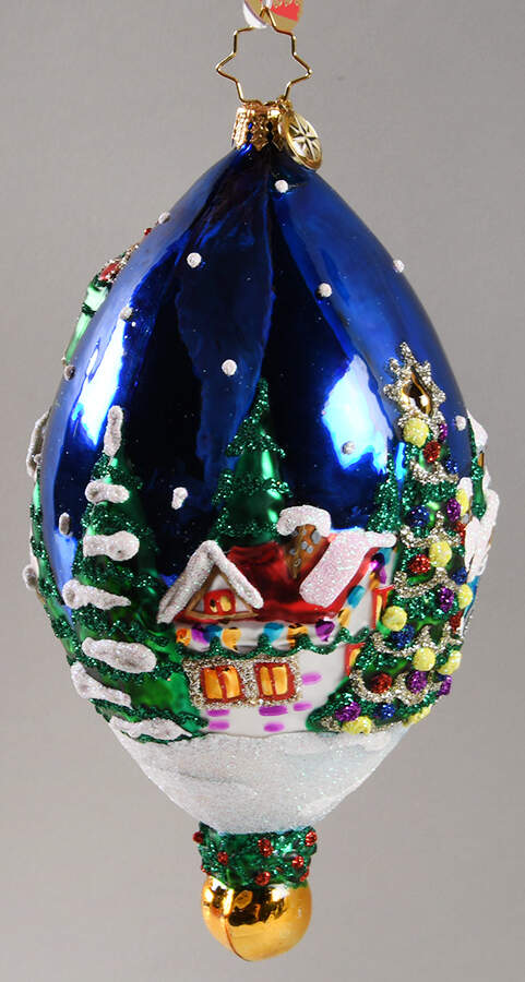 Santas Rooftop Visitor - Nb905, No Box by Christopher Radko-1