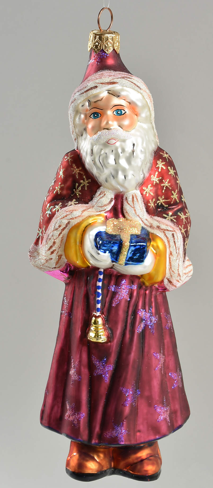 Santas Violet Plum Nicholas - No Box by Christopher Radko-1