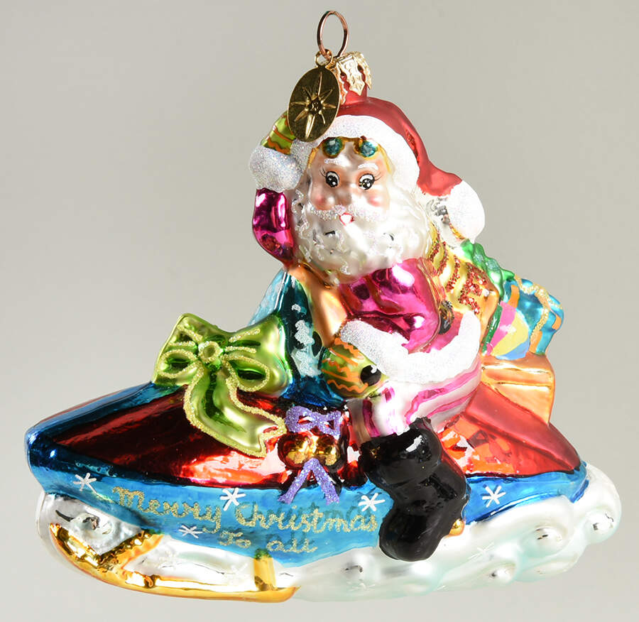 Santa's Transportation Arctic Delivery - No Box by Christopher Radko-1