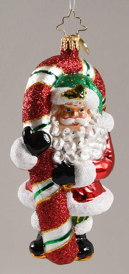 Santas Peppermint Cutie Pie - No Box by Christopher Radko-1