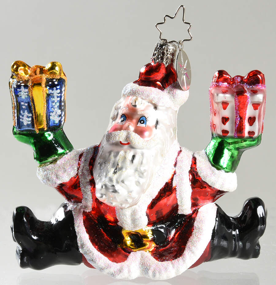 Santas Nickety Split - Nb908, No Box by Christopher Radko-1