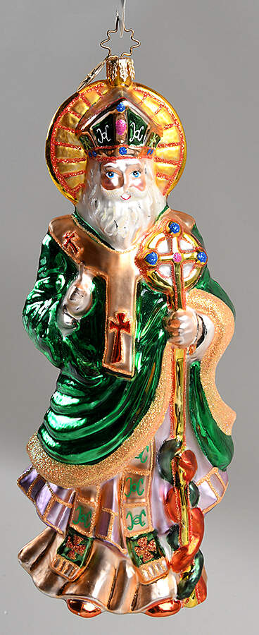 Irish Saint Of Erin - No Box by Christopher Radko-1