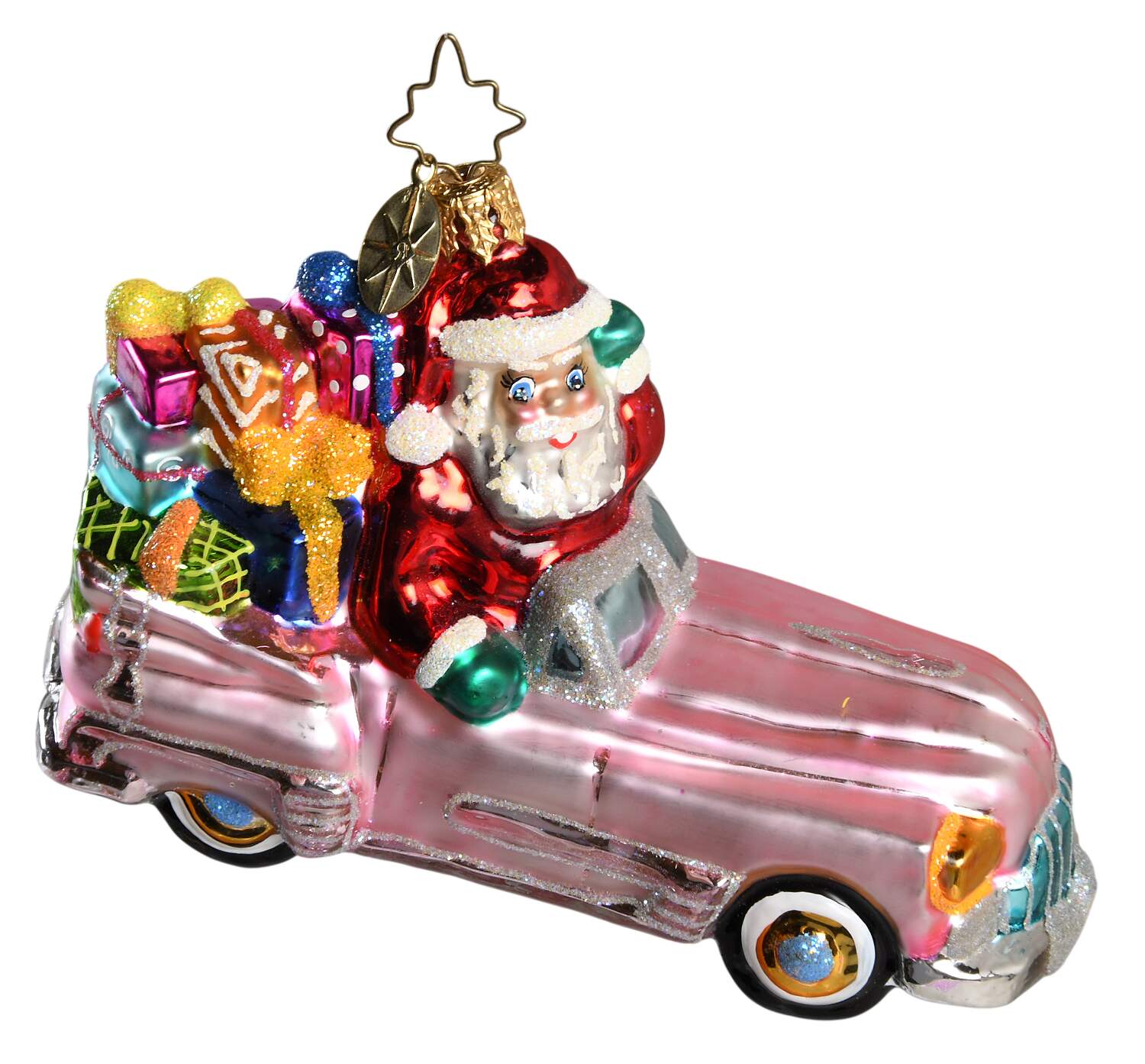 Santa's Transportation Caddie Claus - No Box by Christopher Radko-1