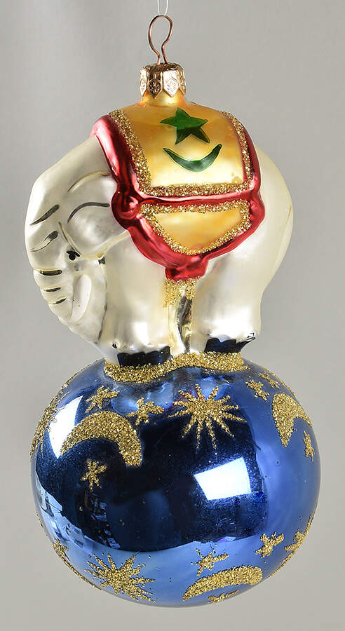 Clowns & Circus Center Ring-Blue - No Box by Christopher Radko-1