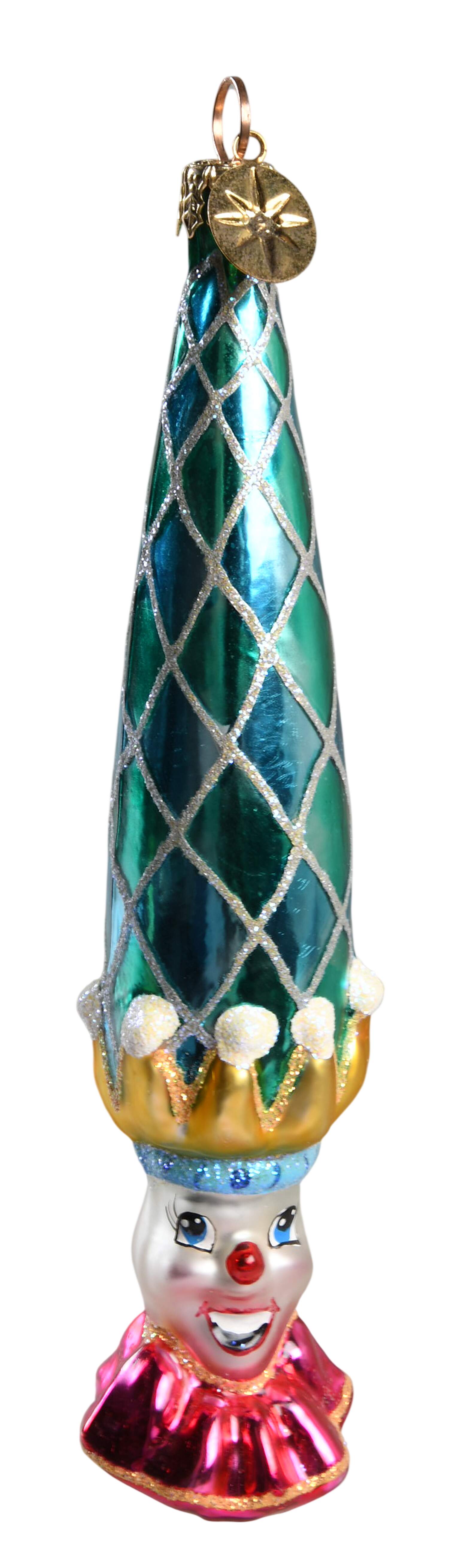 Clowns & Circus Jest For Laughs-Turquoise - No Box by Christopher Radko-1