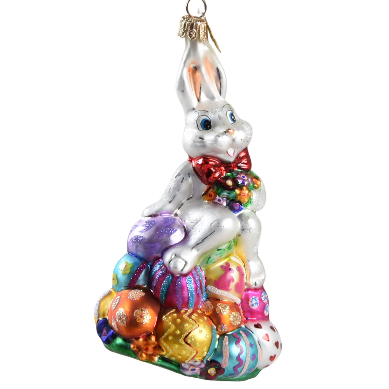 Rabbits & Bunnies Egg Hop - No Box by Christopher Radko-1