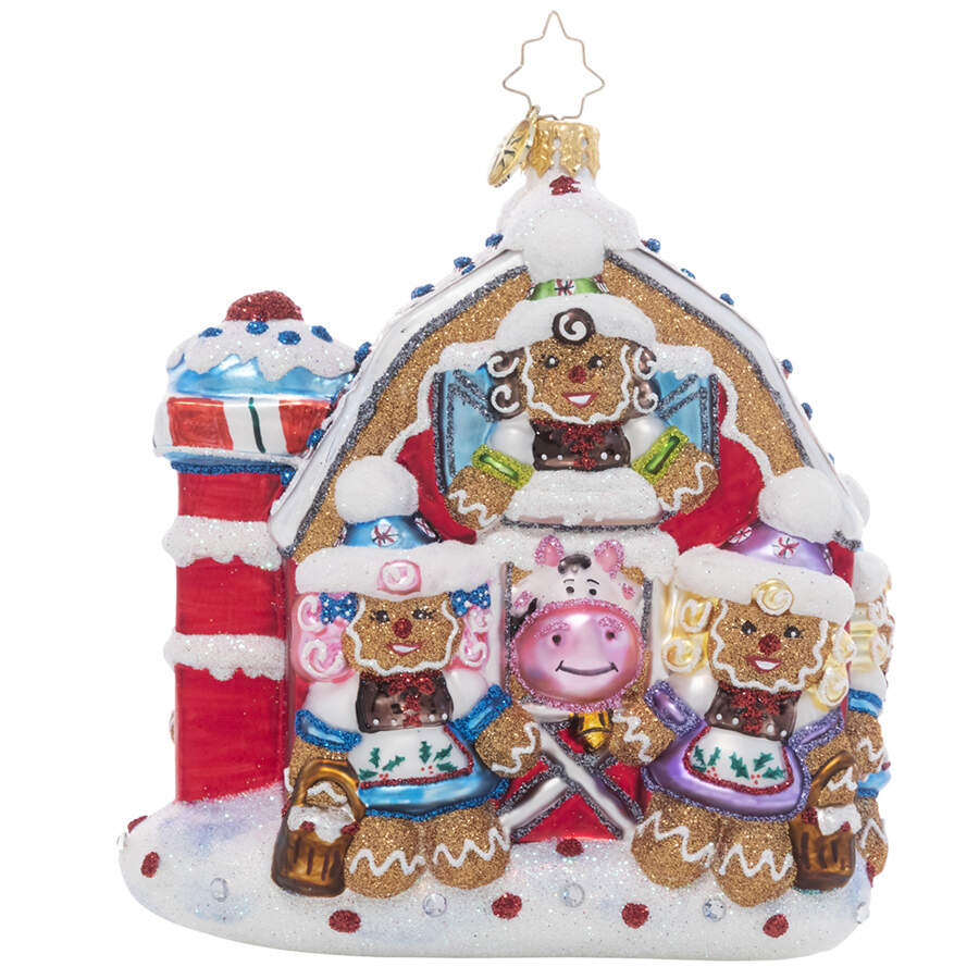 Twelve Days of Christmas 2022 Merry Milk Maids - No Box by Christopher Radko-1