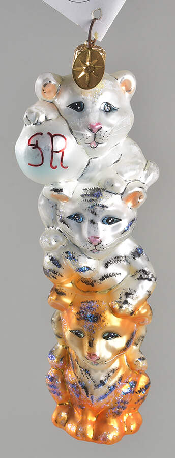 Animals Siegfried & Roy-Magical Triplets - No Box by Christopher Radko-1